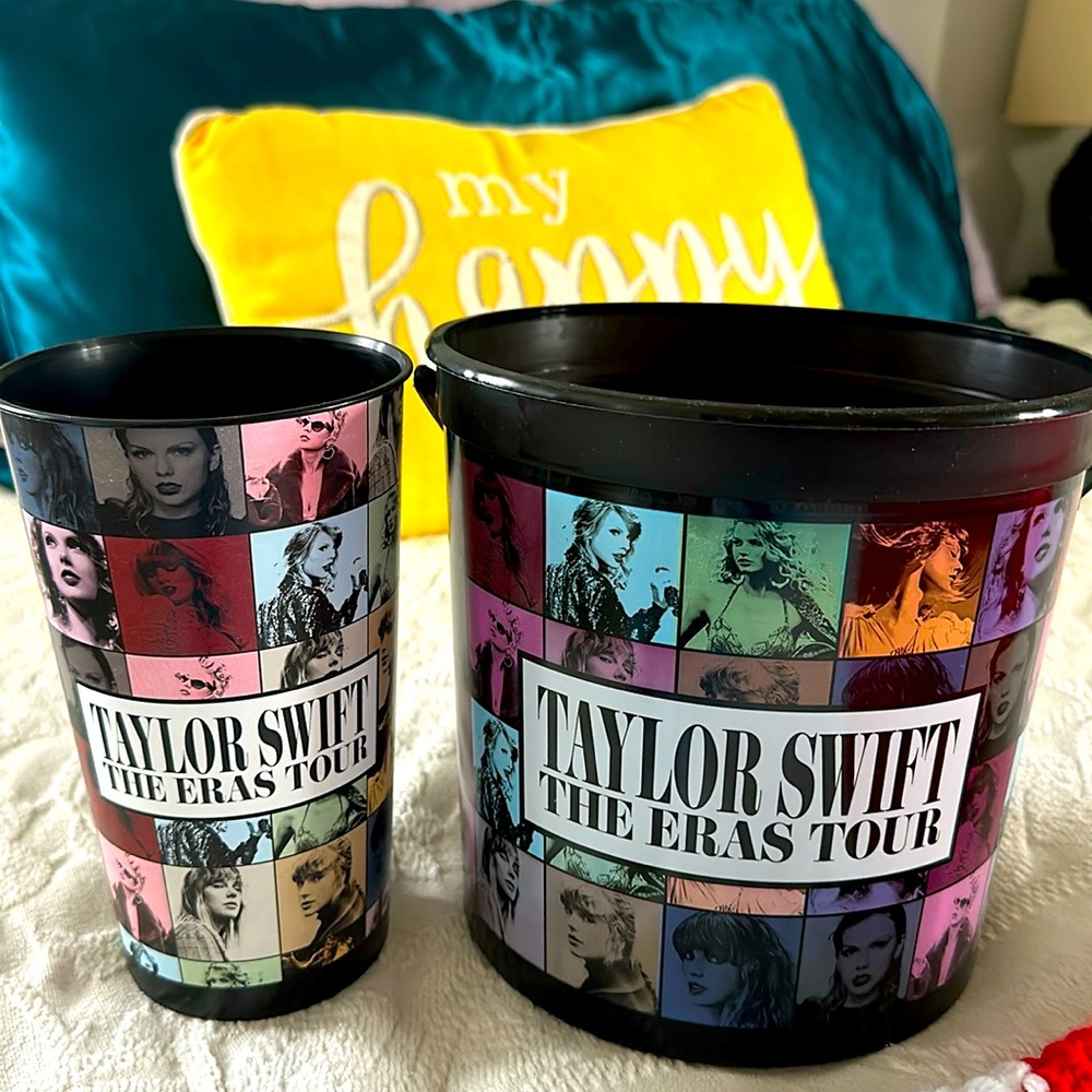 Taylor Swift Plastic cup & bucket